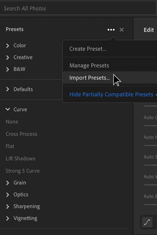 How to Install Presets on Desktop